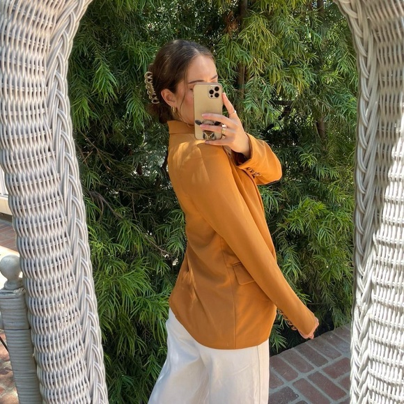 Forever 21 oversized mustard blazer - Picture 4 of 6